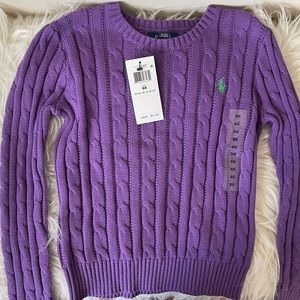 Girls Polo Sweater